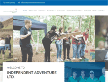 Tablet Screenshot of independentadventure.co.uk